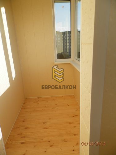 Обшивка лоджии: отделка балкона панелями ПВХ
