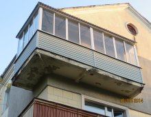 Балконные раздвижные алюминиевые рамы.